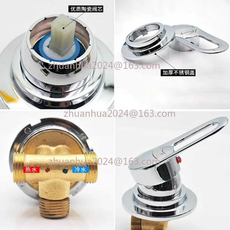 2/3/4Way Bath faucet water mixing valve switch Shower Switch Control Faucet Mixer Shower Cabin Accessories Valve Diverter Tap