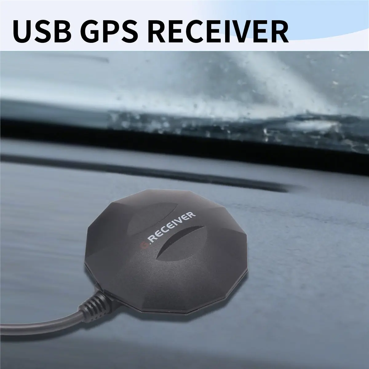 OK New USB GPS GLONASS Receiver GNSS Receiver Module Antenna, Replace Bu-353S4, BU353S4, 0183NMEA USB Protocol