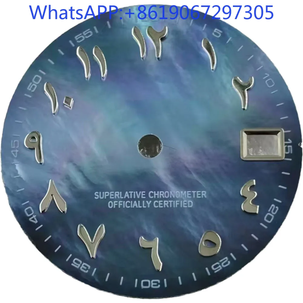 MOP الأرقام العربية الرياضة الغوص ساعة الطلب مناسبة ل NH35/36 الحركة التلقائية nh35 حالة وزارة الدفاع أجزاء الساعات للرجل