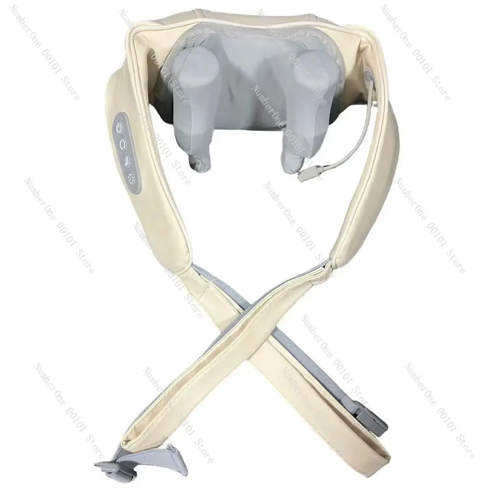 Massage shawl shoulder and neck massager cervical spine massager kneading hot compress neck trapezius