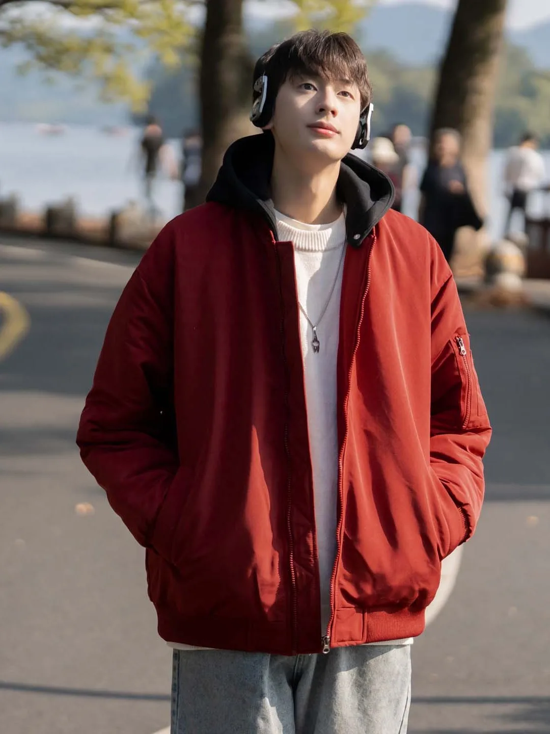 

Японское пуховое пальто с капюшоном Jaet Thiened, мужское и женское осенне-зимнее пальто Faion, брендовый дизайн Sense Cotto...