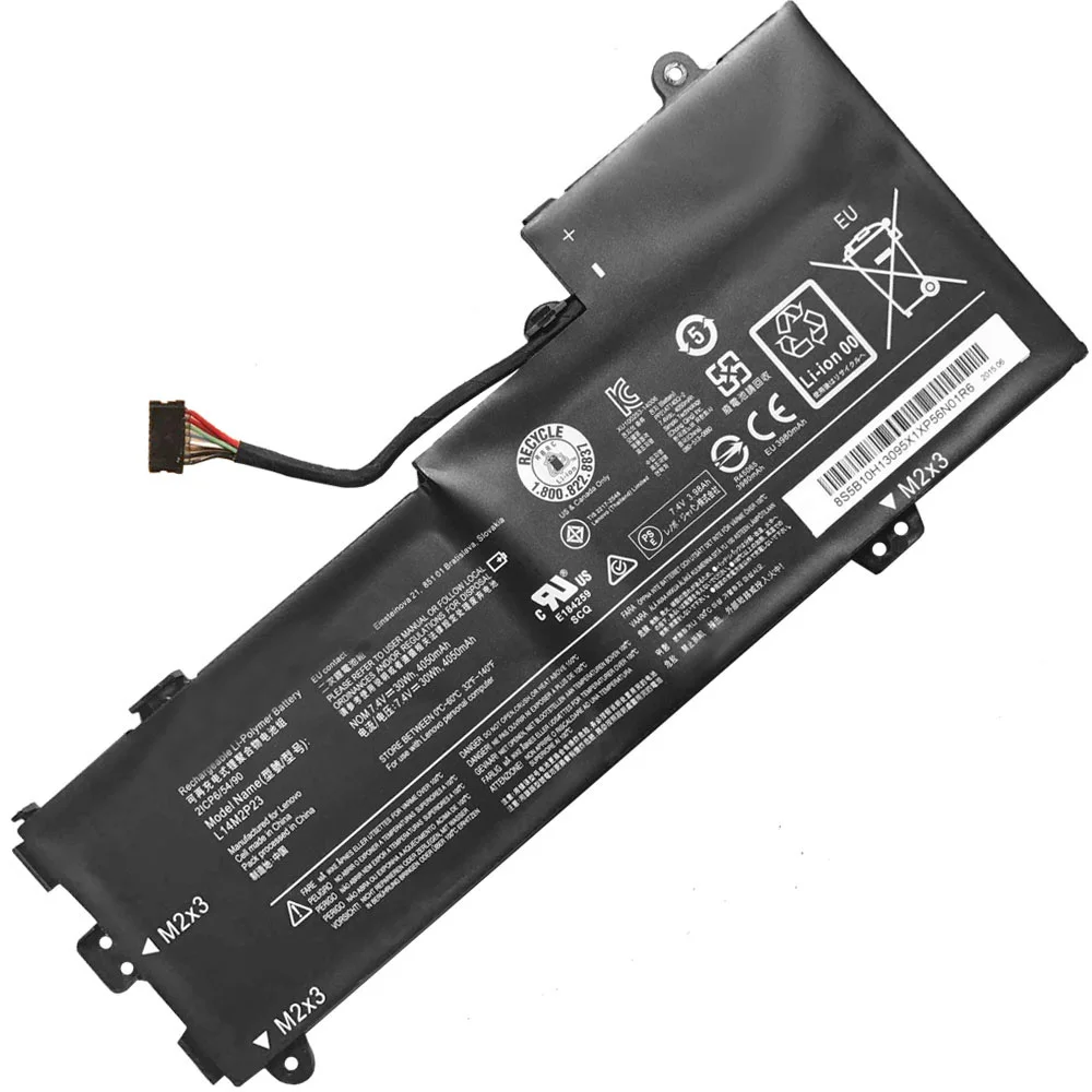 L14S2P22 L14M2P24 L14M2P23 Laptop Battery for LENOVO IdeaPad 100-14  510S-13IKB U30 E31-70 U31-70 7.4V 30Wh