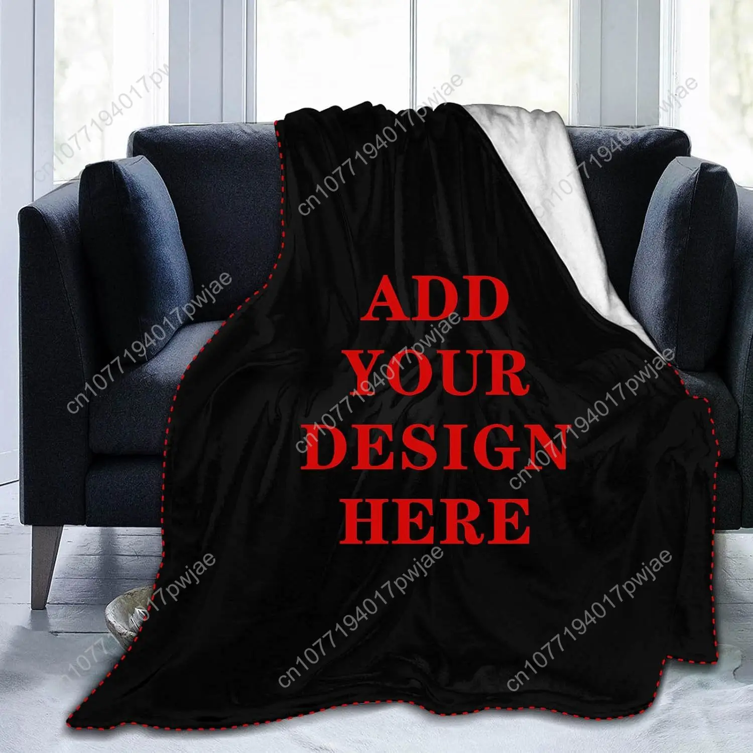 

Custom Flannel Fleece Throw Blanket Personalized Add Your Own Text Image Washable Fuzzy Blanket Warm Plush Throw Custom blankets