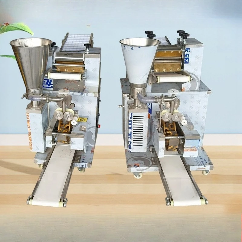 Commercial automatic dumpling machine imitation handmade dumpling machine canteen wonton steamed dumplings pot sticker
