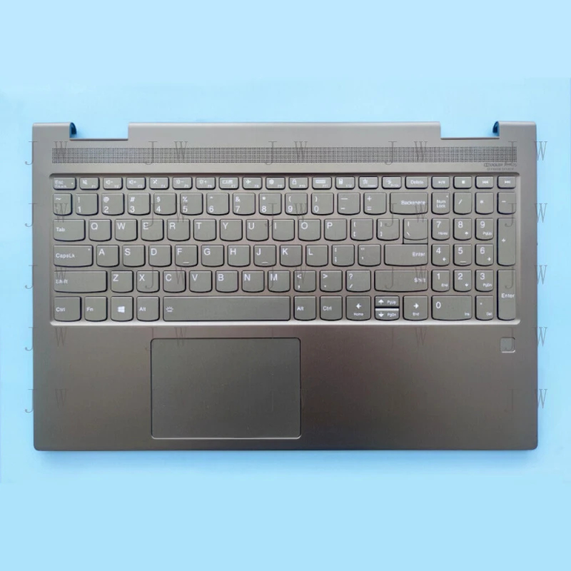 DDJ   New Palmrest Keyboard Touchpad For Lenovo Yoga 7-15ITL5 Dark Moss US 5CB1A22456