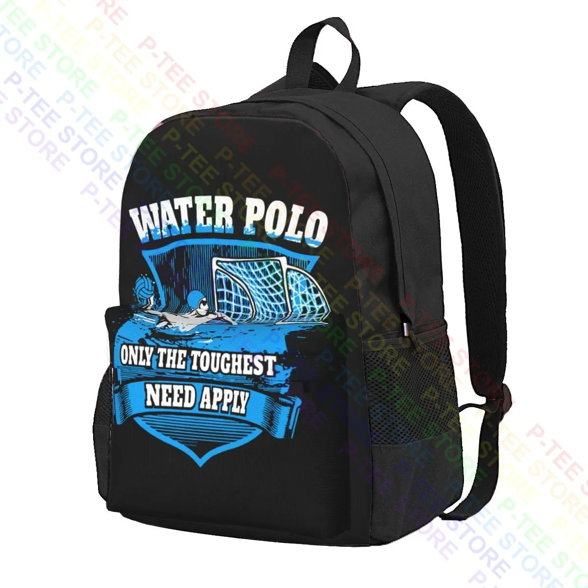 Water Polo The Toughest Large Capacity Backpack Print Shoe Bag Personalised School Sport Bag