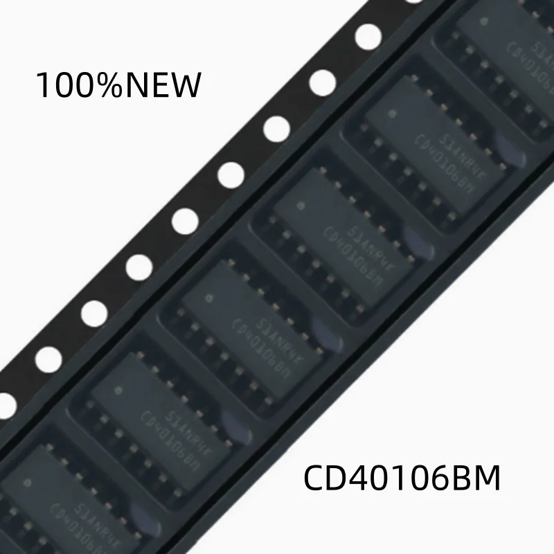 (20Pcs) 100% New Cd40106Bm Cd40106Bm96 Sop-14 Cmos Six-Way Schmitt Trigger Logic Chip Ic