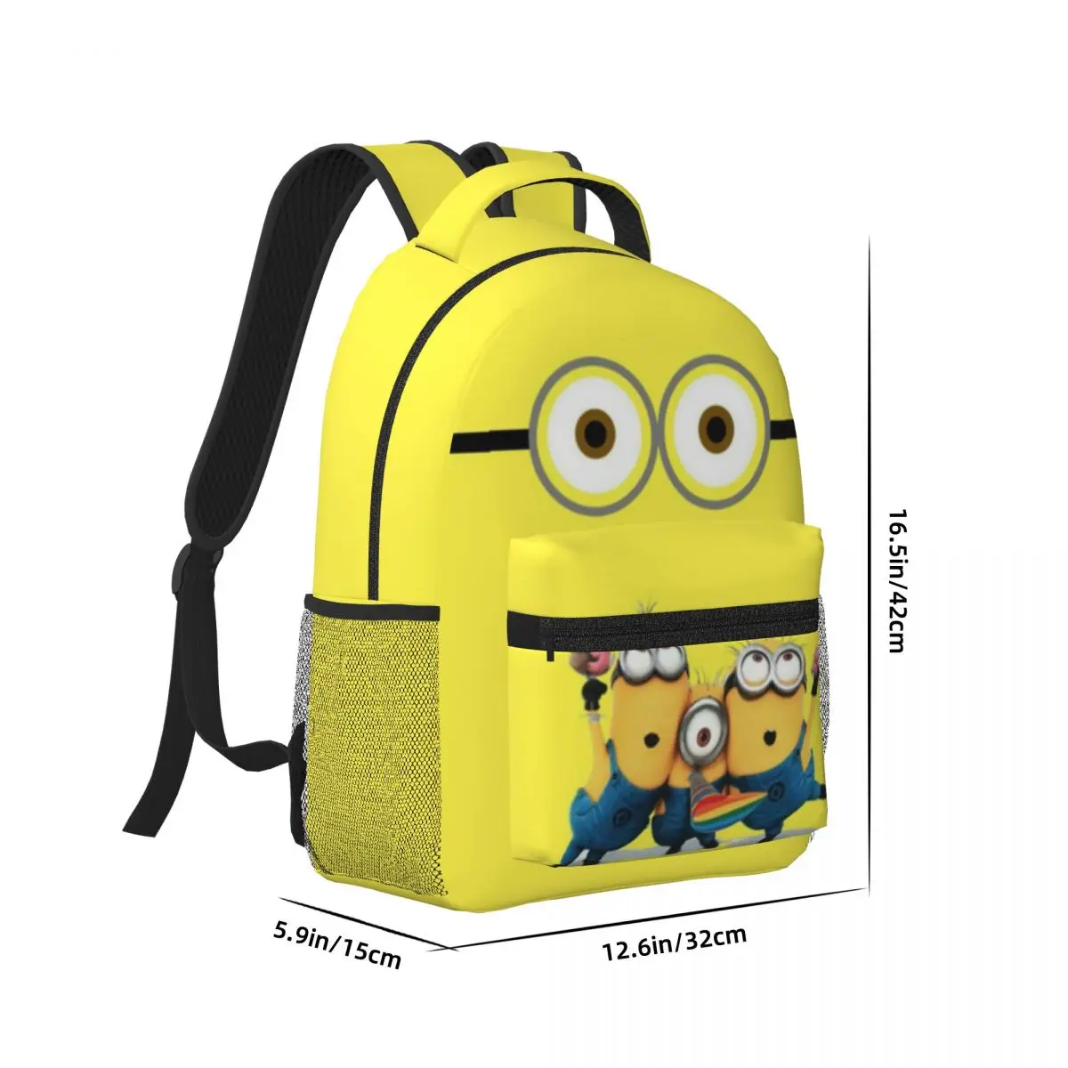 M-Minions Nieuwe Mode Hoge Capaciteit Waterdichte College Rugzak Trendy Laptop Reisboek Tas 17In