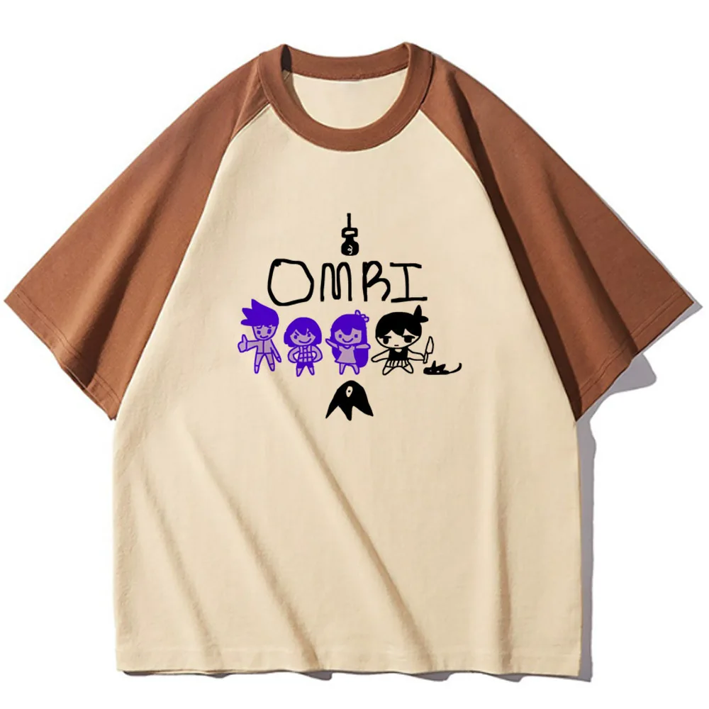 Omori tshirt female cute grunge party baddie t shirt meme Psychedelic scene  alternative  80s