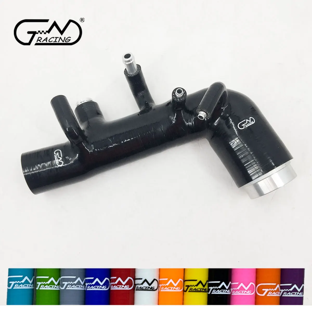 صالح 2004-2008 سوبارو فورستر XT 2.5 توربو EJ255 طقم خرطوم مدخل السيليكون #2