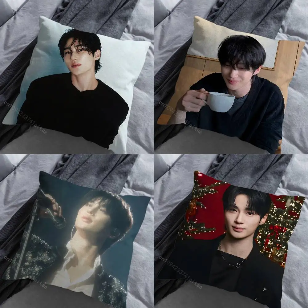 

B-Byeon W-Woo S-Seok Throw Pillow Case Living Room Sofa Cushion Cover For Home Bedroom Decoration Protector
