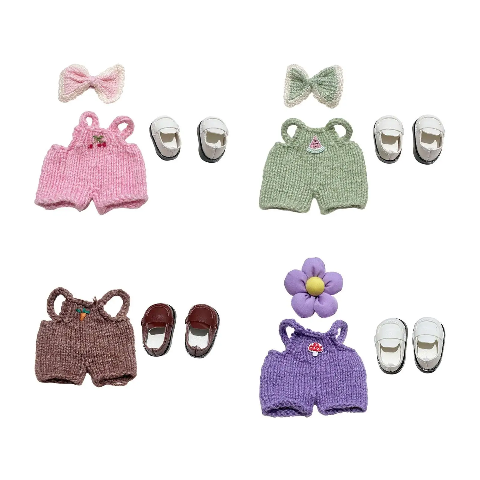 

6.69inch Doll Clothes Doll Clothing,Dress up Toy,DIY,Doll Clothes Toy Fashion Doll Accessories Doll Outifit for Birthday Kids