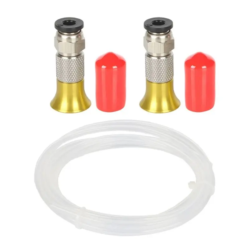 PC4-M6 Pneumatic Straight Connector For 3D Printer Parts Filament Dryer Box With 2.5X4mm PTFE Tube M6 Feed Fitting Coupler-VVNB