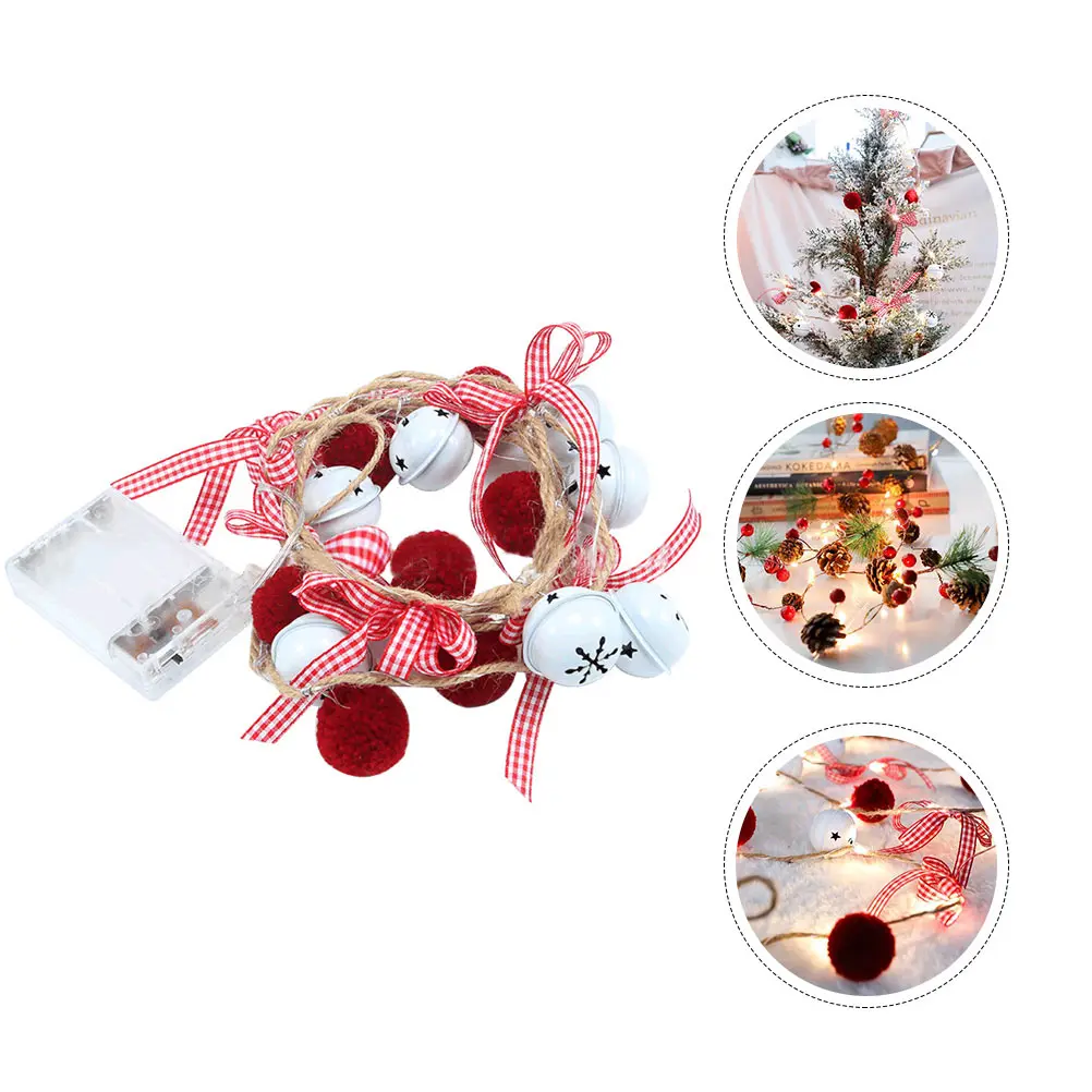 

1Pcs Colorful Bell String Light Christmas Lamp LED Romantic Light Decorative Lamp Xmas Party Warm Atmosphere Party Decoration