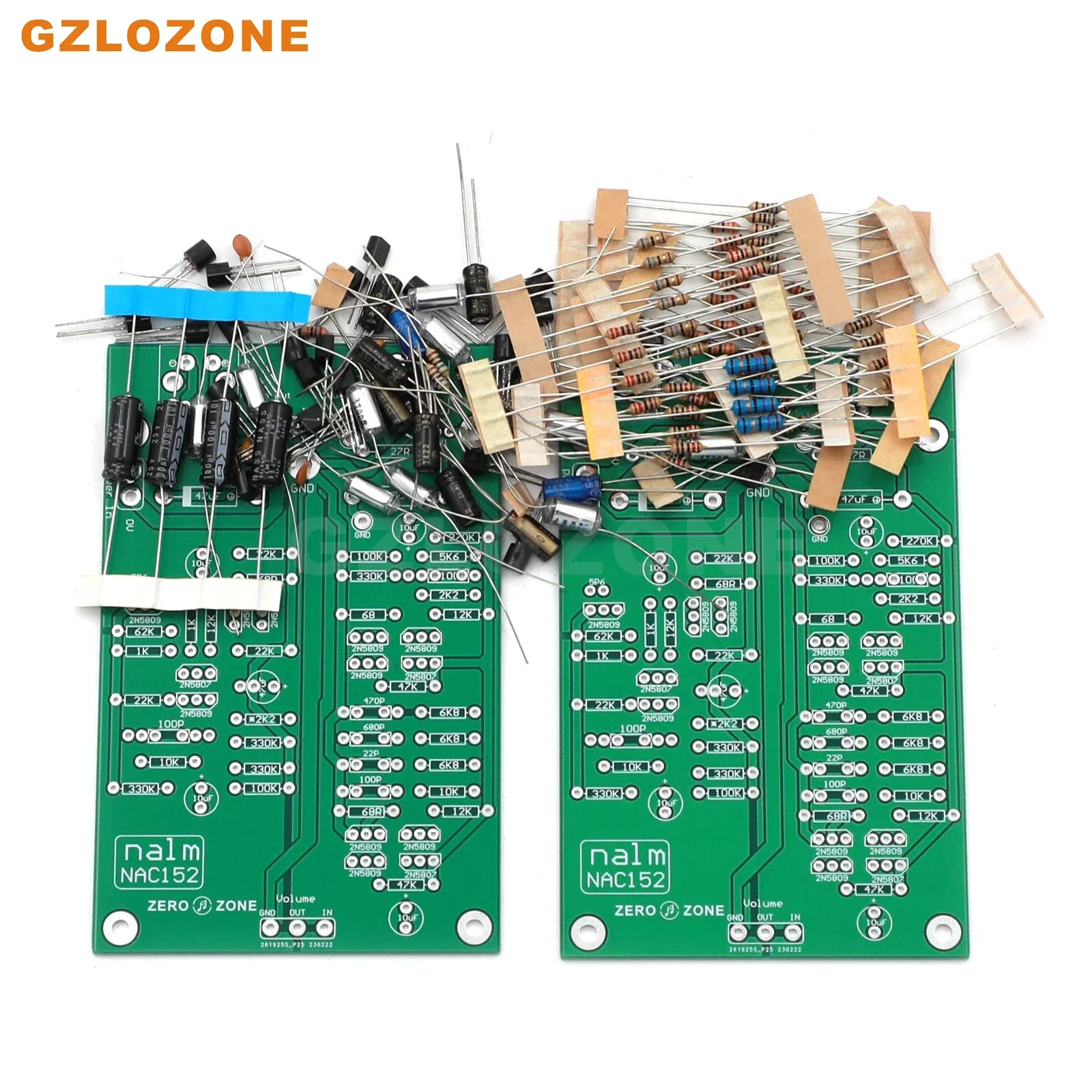 قاعدة لوحة المضخم المسبق GZLOZONE 2 قناة NAC152 على دائرة NAIM NAC152XS