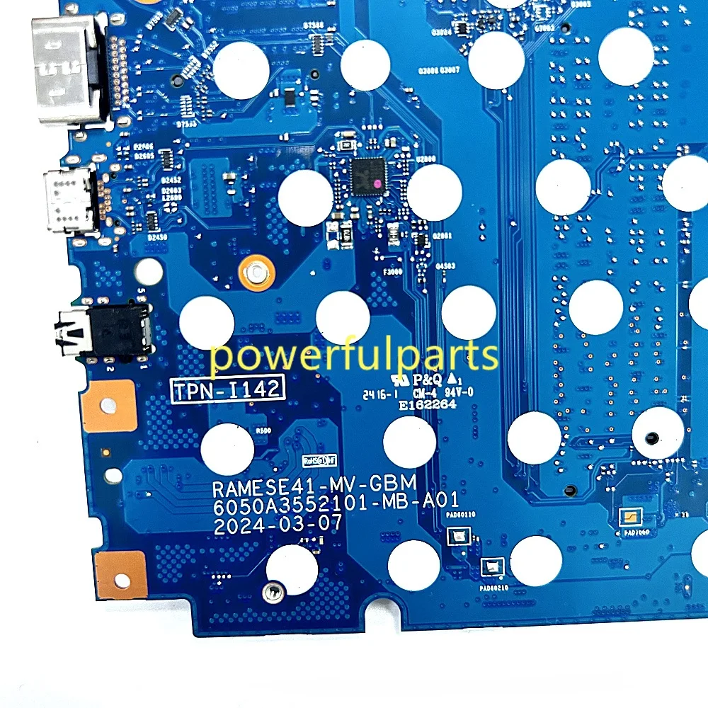 For HP 14-EP Laptop Motherboard 6050A3552101 N86467-601 U5-125H  CPU On-Board Working Perfect