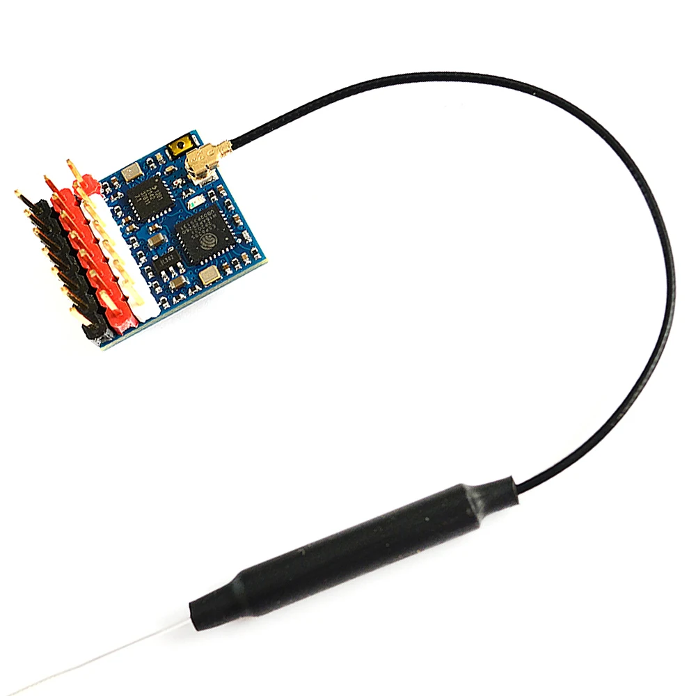 MATEKSYS ELRS-R24-P6 EXPRESSLRS 2.4G 6CH PWM RECEIVER ExpressLRS 3.0 VBAT Voltage Sense for RC FPV Airplane Fixed-Wing