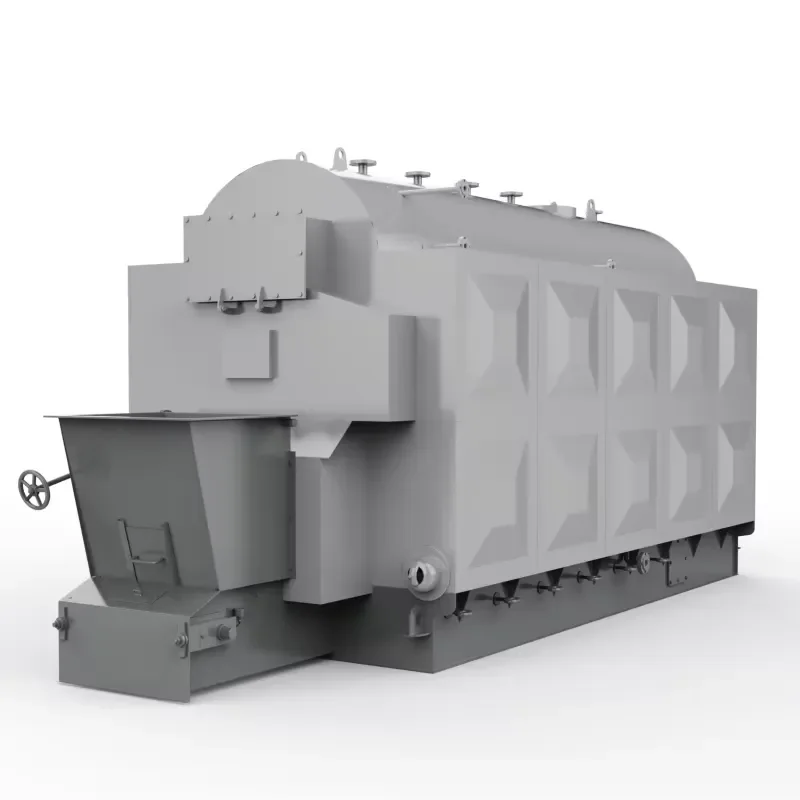 i 15 Tph DZL Series Biomass Wood Pellet Fired Steam Boiler Automatic Chain Grate for Textile Industry