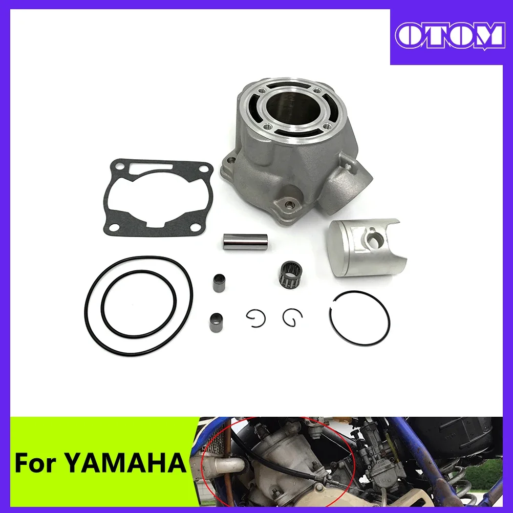 OTOM Motocross Cylinder Kit Engine Piston Ring Pin Sealing Pad 85cc Combination For YAMAHA YZ80 YZ85 93210-84724 Motorcycle Part