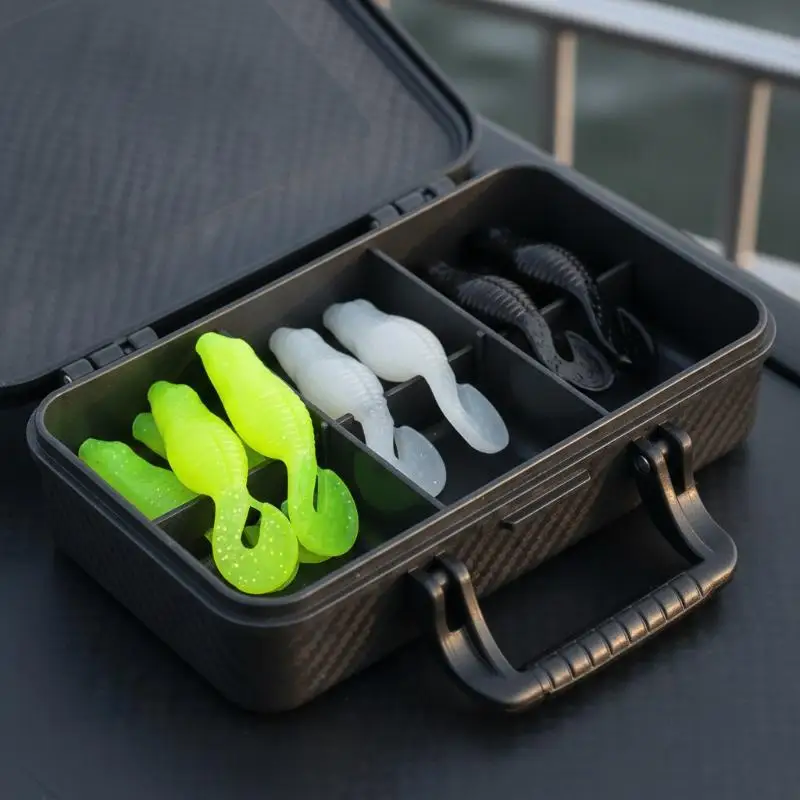 Weiche Kunststoff-Angelköder, reißfest, hohe Anziehungskraft für Süß- und Salzwasser, für professionelle und Hobby-Angler geeignet. – Detail 9