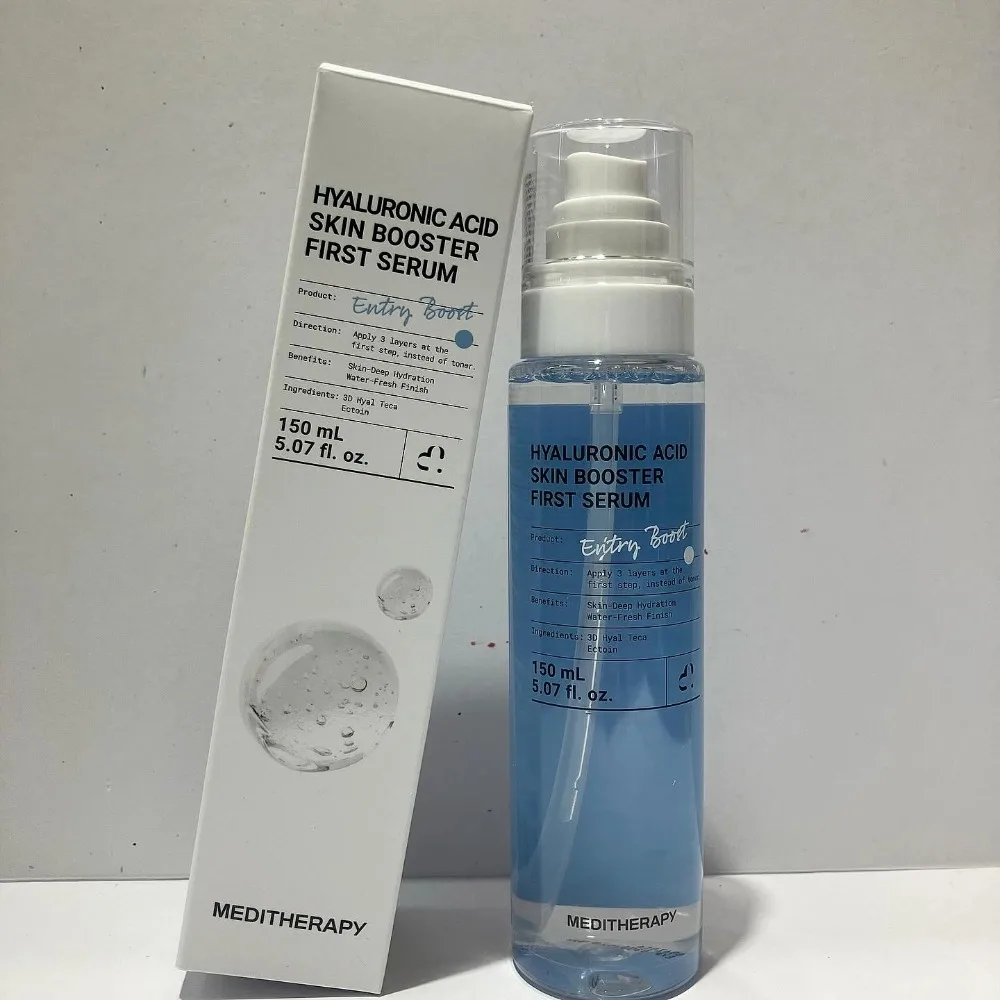 

150ml Hyaluronic Acid Skin Booster First Serum MEDITHERAPY Brightening Facial Care Original Nourishing Deep Moisturizing Essence