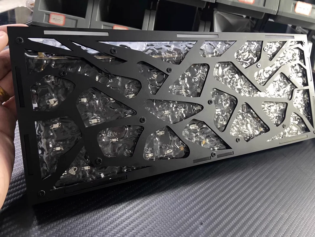 Made68 Hollow Shell Acrylic Custom Magnetic Switch Keyboard Case Suitable for Made68 Made68pro Made68ultra Keyboards Accessories