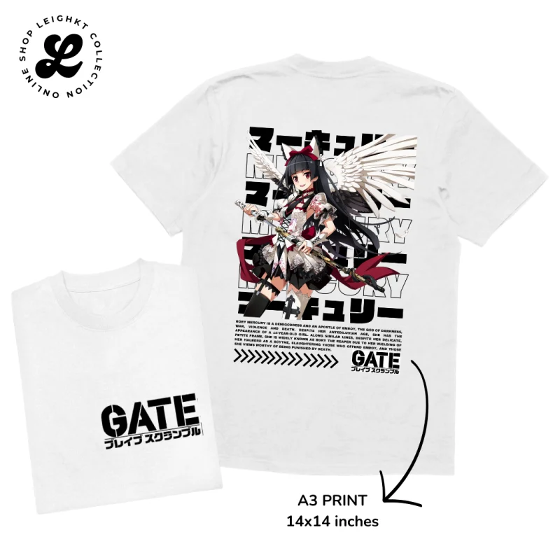 Gate Rory Mercury Anime Shirt 『Cotton Spandex』 T-shirt