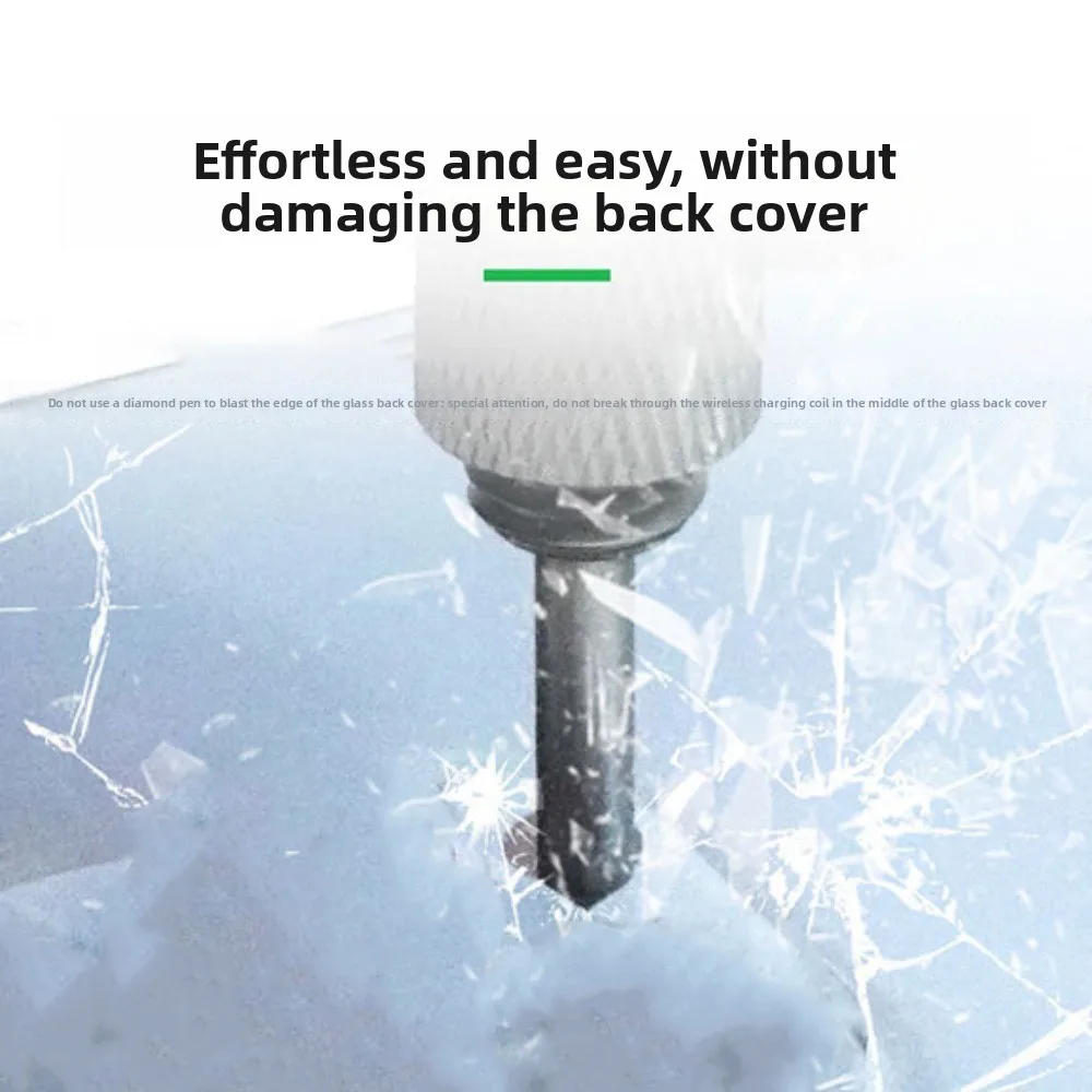 

Инструмент для разборки задней крышки для ремонта стекла, демонтаж, безопасное сноса, ручка для разбивания задней стекла, портативная регулируемая сила