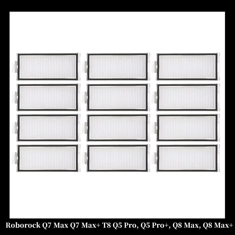 

Washable HEPA Filter For Roborock Q7 Max Q7 Max+ T8 Q5 Pro, Q5 Pro+, Q8 Max, Q8 Max+ Robot Vacuum HEPA Filter