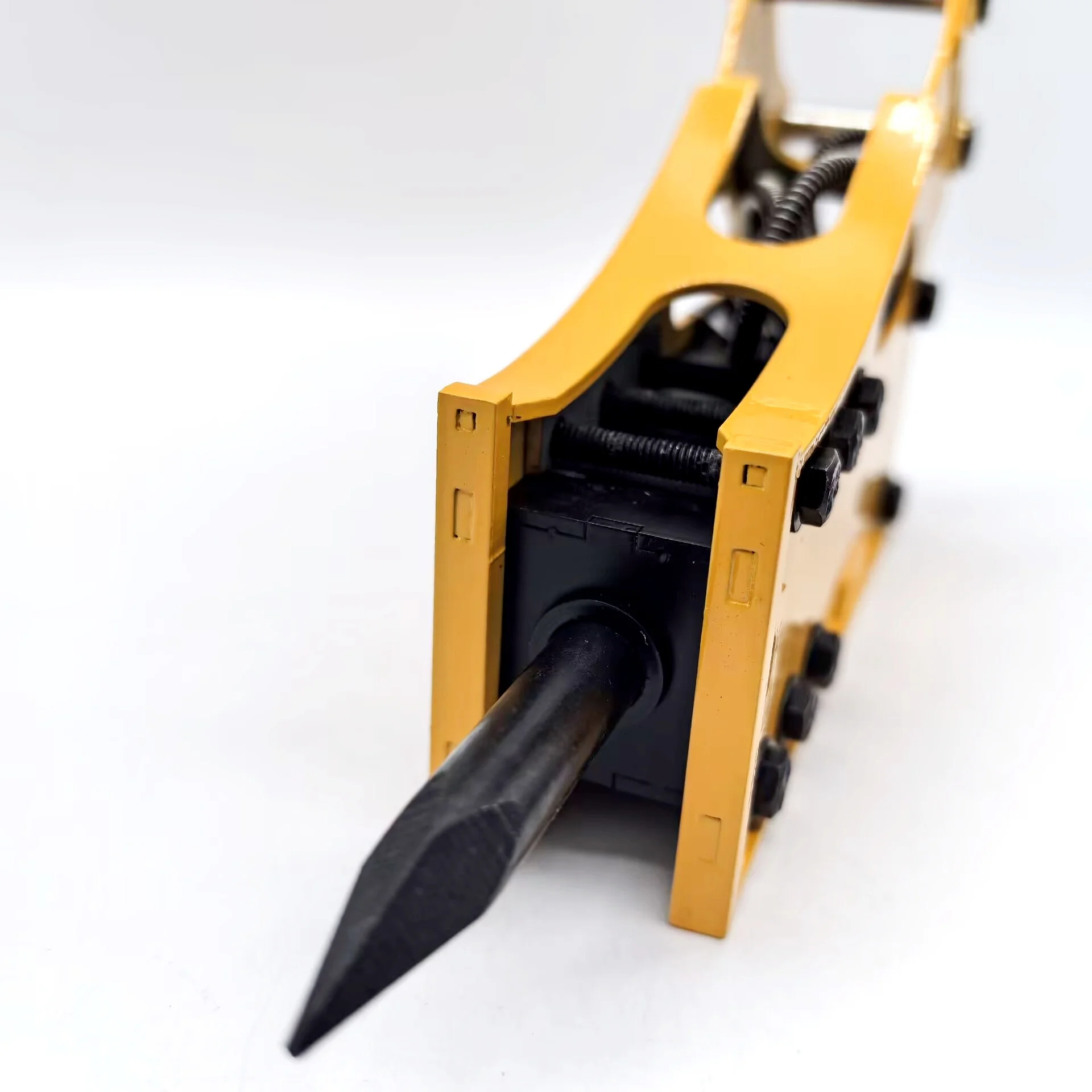 RC 1/14 E010 Metal Magnetic Resonance Crusher for Tamiya Hydraulic Excavator Loader Dump Truck for VOLVO Trailer Tipper DIY Part