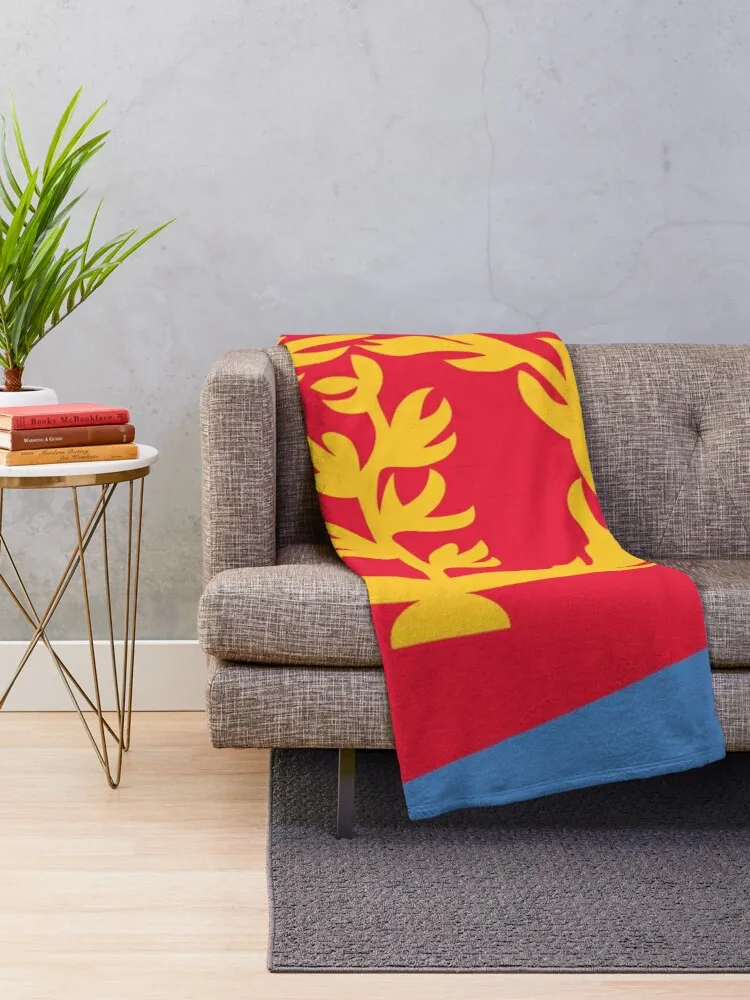 Eritrea Flag Throw Blanket Softest Blanket Fashion Sofa Blankets