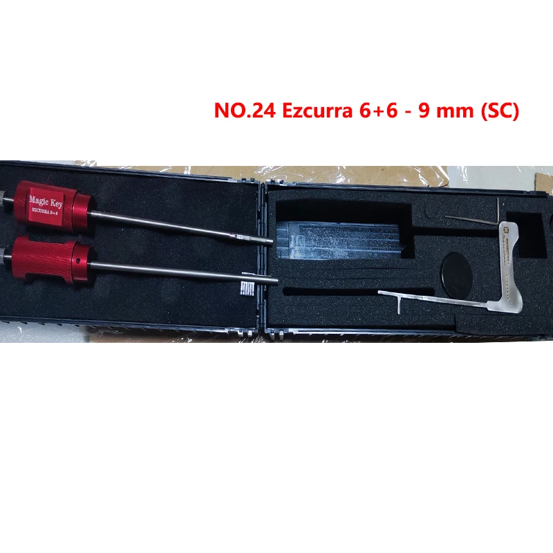 Haoshi s NO.24 Ezcurra10 6+6 Master Magic Key 2 PCS Master Safety Box Strongbox    Opener smith s
