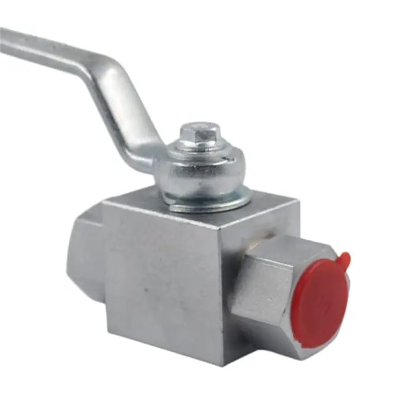 Nitrile Acetal Sealing High Pressure Carbon Steel Hydraulic Ball Valve, 1/2