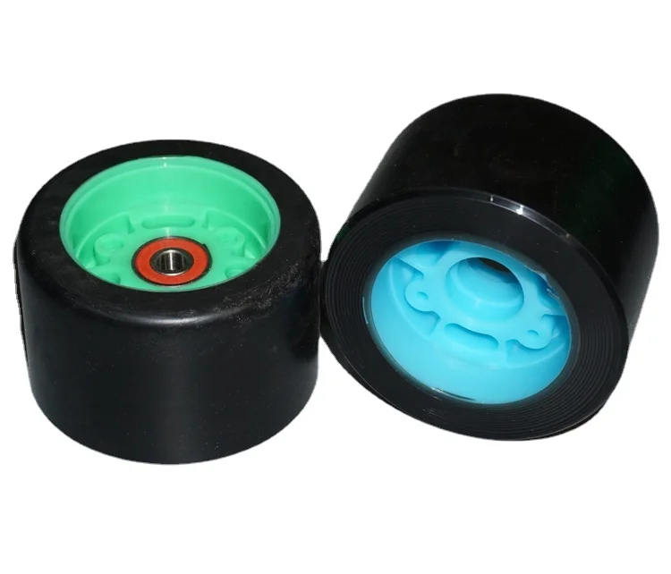 American Electric Scooter Pulley 608rs Bearing Pu Pulley Diameter 82mm Four-Wheel Scooter High Elastic Wheel