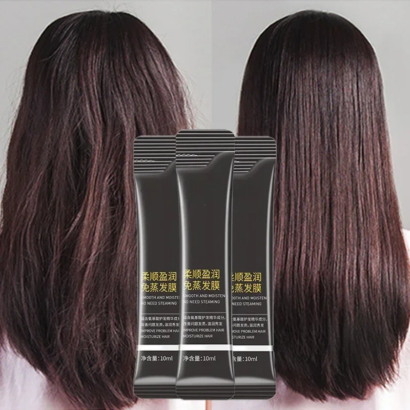 Magical Keratin Hair Mask For Maltreated Hair 5Seconds Repairing Damaged Frizzy Hairs Smoothing Nourish Straightening Hair Care