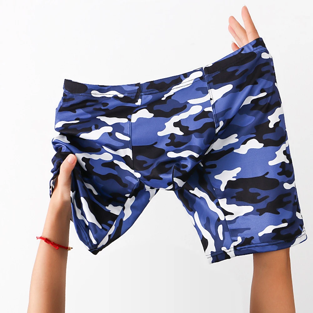 

Men Camouflage Trunks Long Leg Shorts Men’s Underwear Men's Underwear Men Panties High Quality Men Underpantsshorts