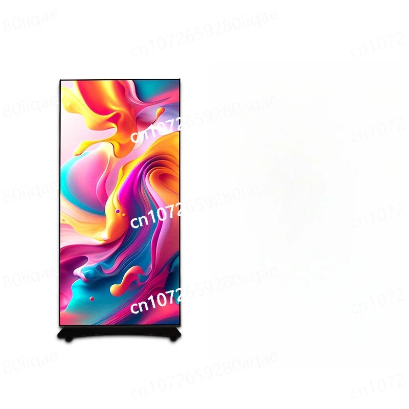 

Outdoor Vertical Led Folding Poster Screen Movable Double-sided Screen Display Promotional LED Display