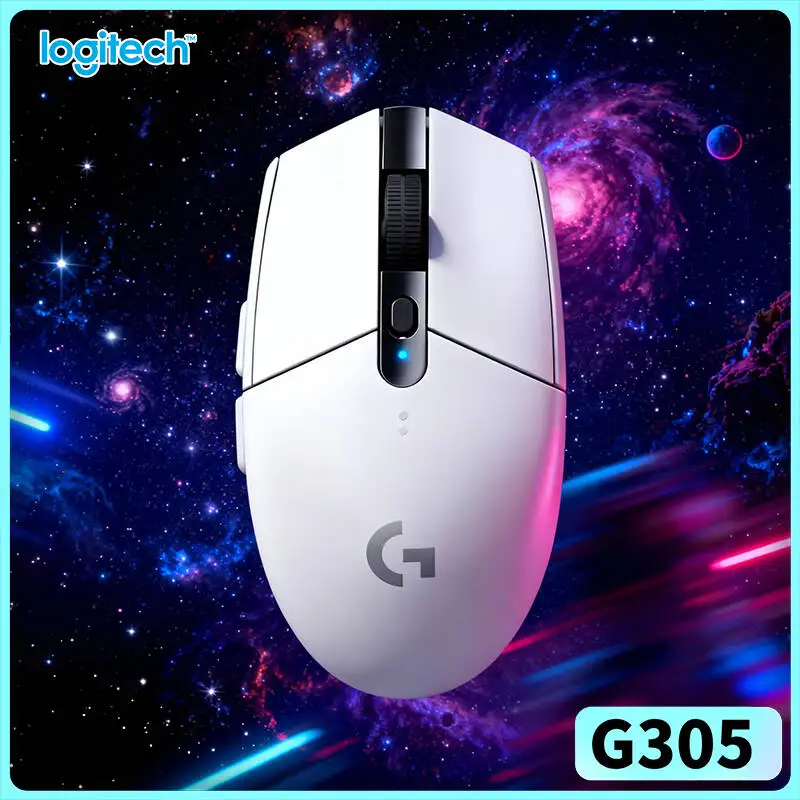 

High-End Logitech G305 Wireless Mouse, 12000 DPI HERO High Precision, 6 Customizable Keys, 250h Battery, PC Mac Gaming Sessions