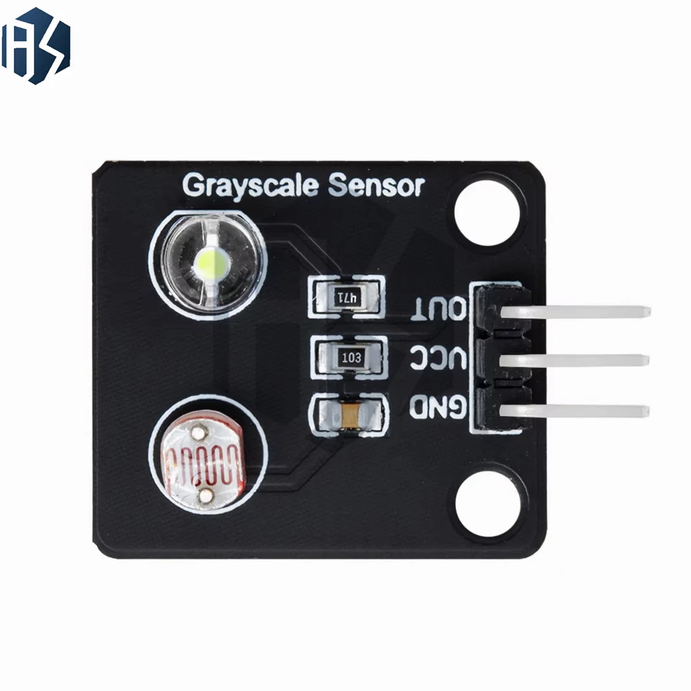 Picture 5: Photosensitive resistor Light Sensor Analog Grayscale Sensor Electronic Board Line finder tracking module For Arduino DIY Kit