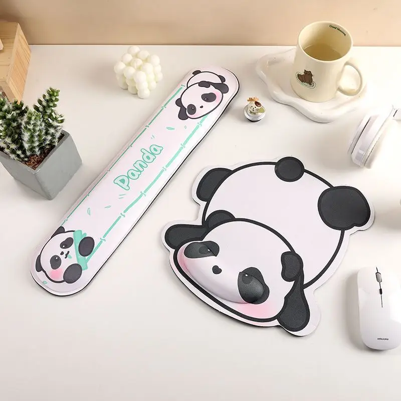 

Cartoon Candy Cute Mouse Pad Keyboard Rest Super Soft Office Wrist Pad Thickened Comfortable Wrist Rest Hand Guard Anti-slip