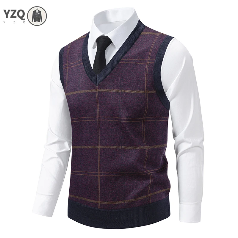 Men's V-neck Knitted Sweater W - Men'S Fashion V Neck Sweater บทวิจารณ์และราคา