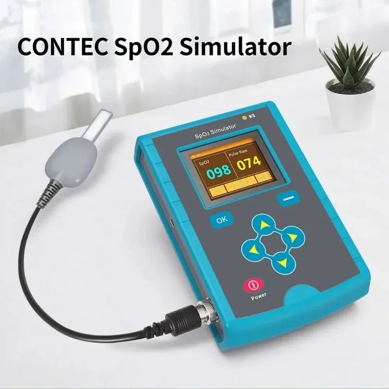 

CONTEC MS100 SpO2 Simulator Pulse Oximeter Accuracy Oxygen Saturation Simulation Tester Machine SpO2 Simulator