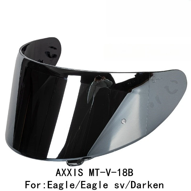 MT-V-18B Helmet Visor For AXXIS EAGEL/EAGLE SV/DRAKEN Anti-UV Dustproof Helmet Lens Helmet Accessories