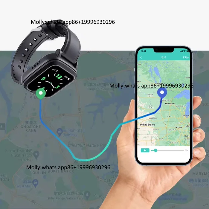 4G GPS Tracker Watch for Children - Remote Monitoring, SOS Alarm & App Control