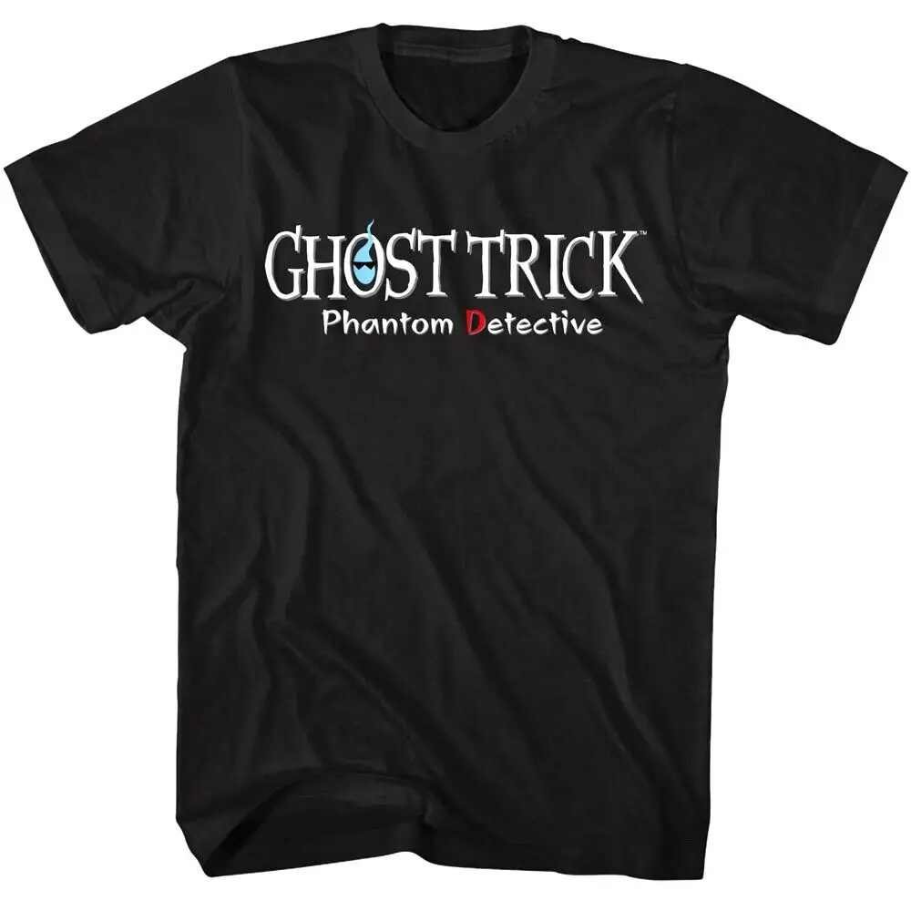 Ghost Trick Phantom Detective Night Logo Men's T Shirt Video Game