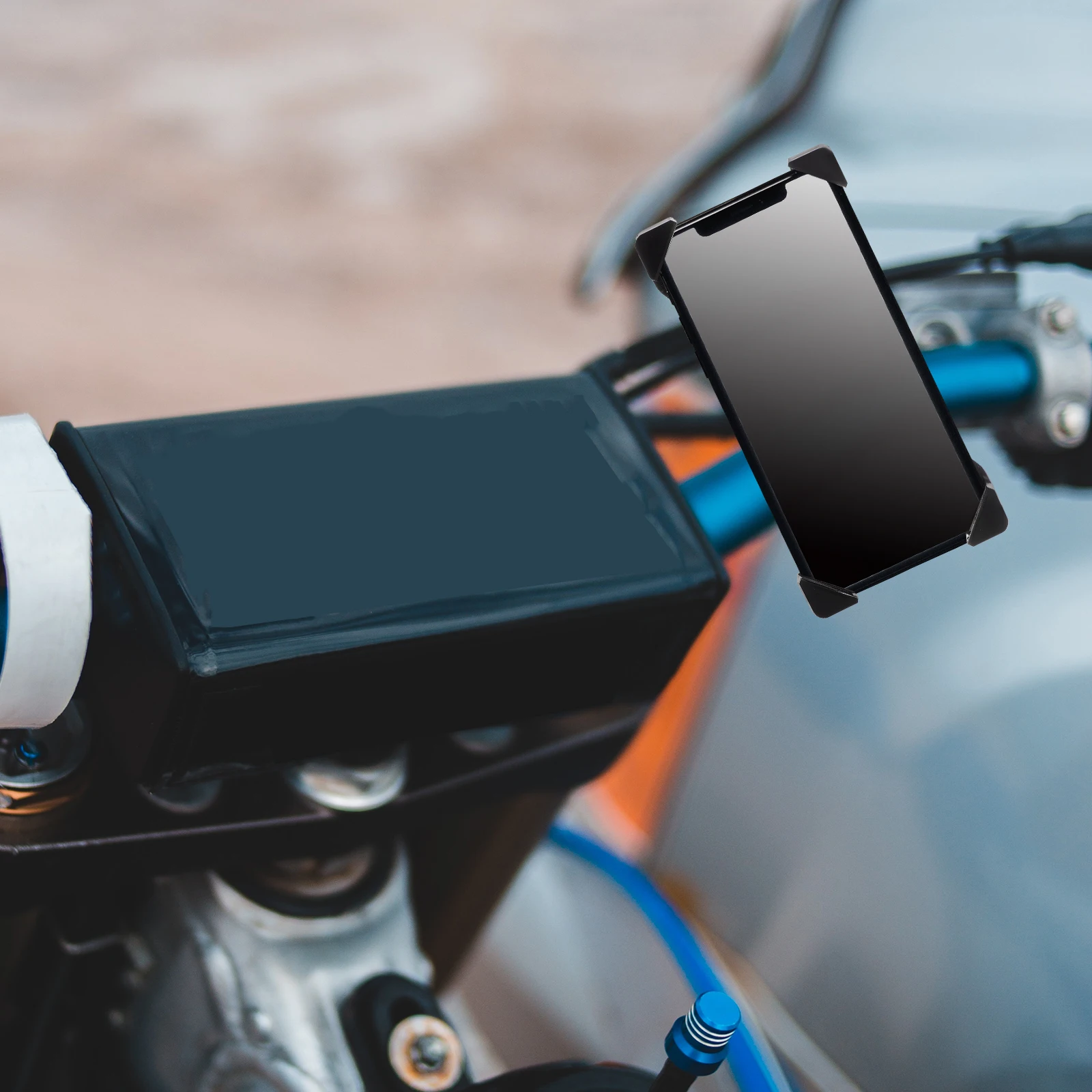 

Motorcycle USB Motorcycle Phone Charging Holder Holder Durable Phone Bracket Adjust Angle Practical Use