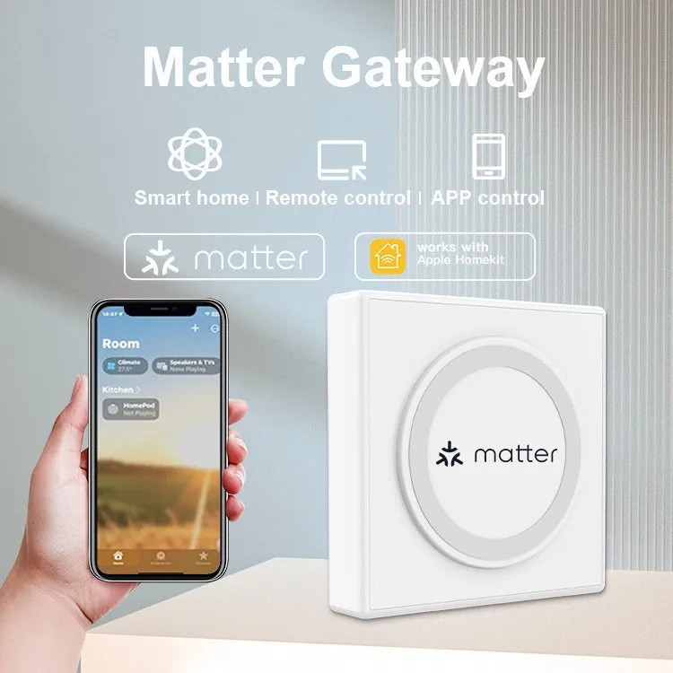 TUYA Smart Control Hub Gateway with Zigbee and Matter Protocol for