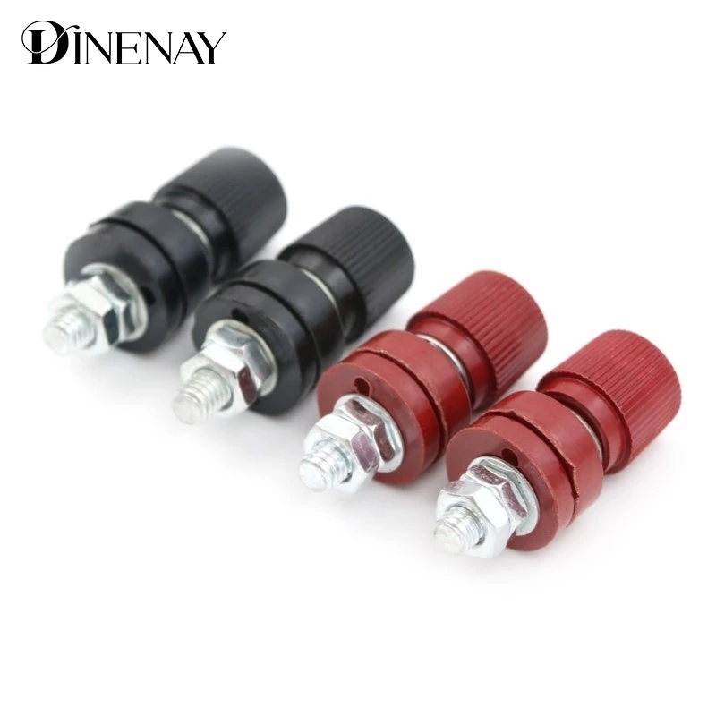 4pcs Terminal 6mm Screw M6 Power Supply Terminals Binding Post