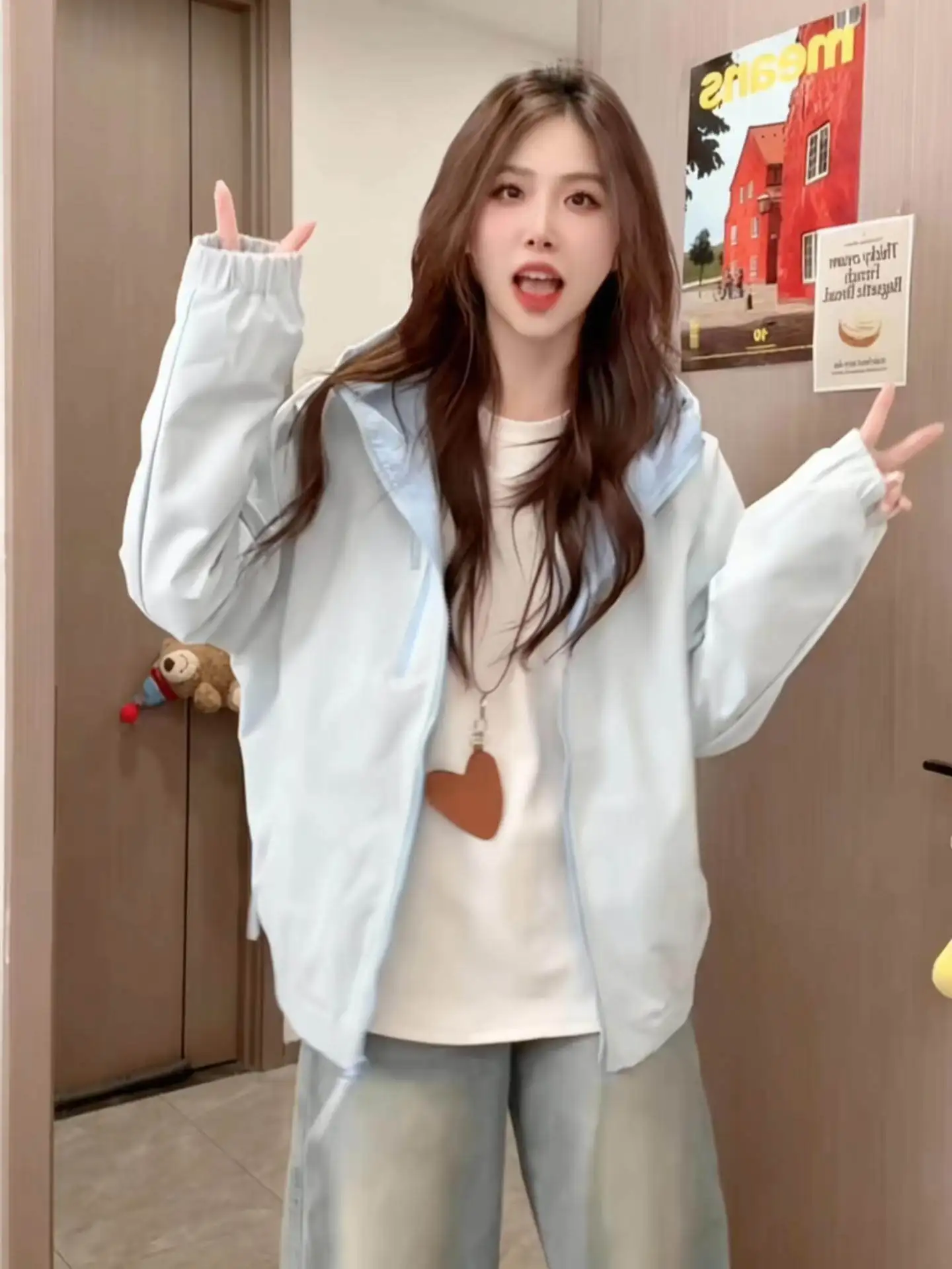 

Мужская легкая куртка-ветровка Dopne Softshell с капюшоном для активного отдыха, велоспорта, защиты от солнца, ветро- и водонепроницаемая