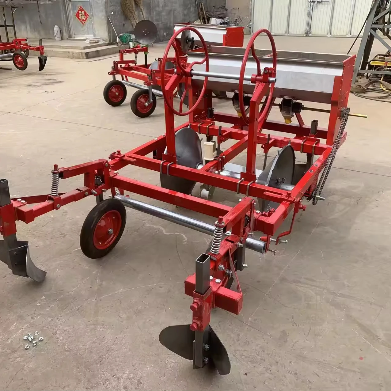 

Agriculture Implement Tractor Plastic Mulch Laying Machine